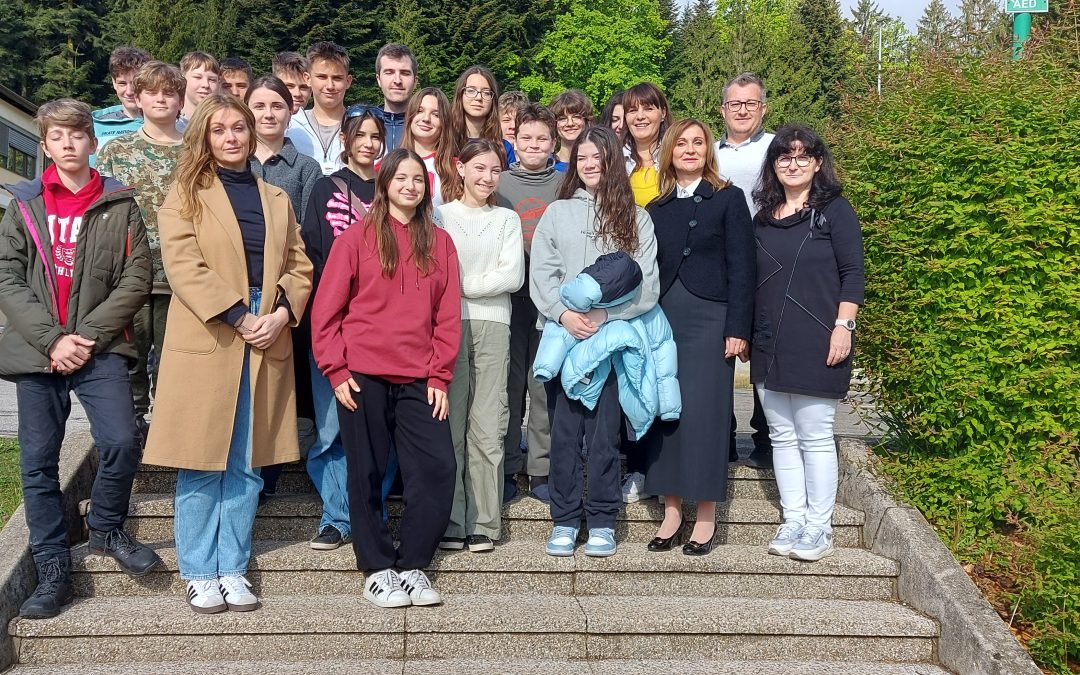 Mobilnost slovaških učencev in učiteljev na OŠ Dolenjske Toplice