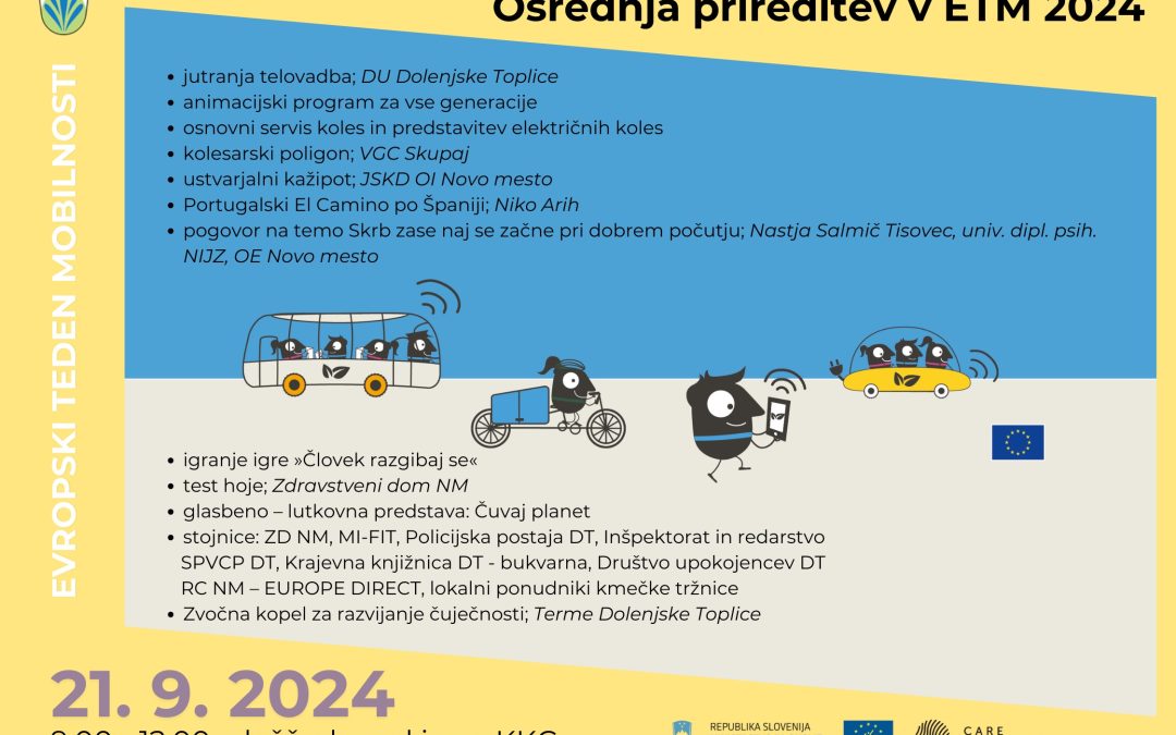 Osrednja prireditev v ETM 2024