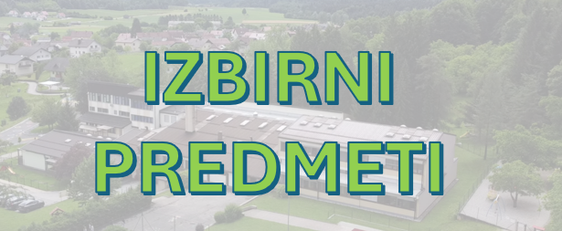 Izbirni predmeti